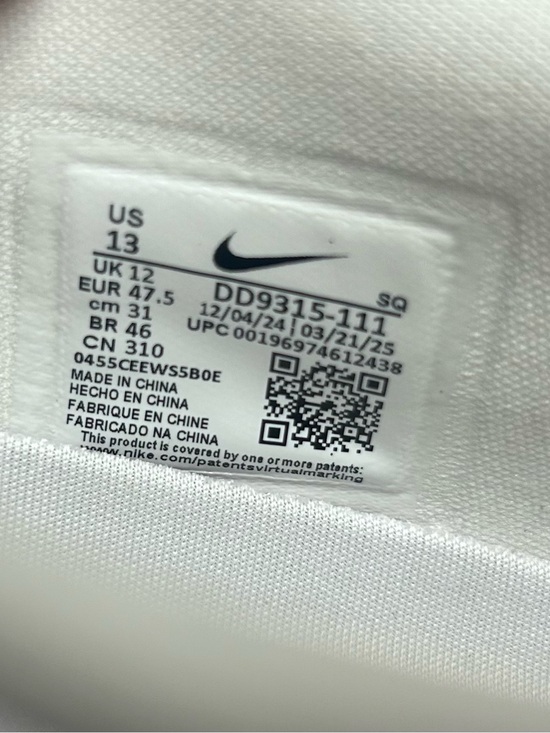 Size 12, 13 -  Air Jordan RETRO 1 LOW GOLF \'WHITE GUM\' Men\'s DD9315-111 main image 9